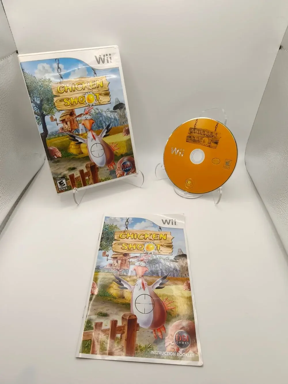 Chicken Shoot Nintendo Wii CIB Complete With Manual